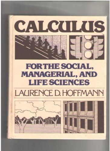 Book Calculus for the social, managerial, and life sciences free