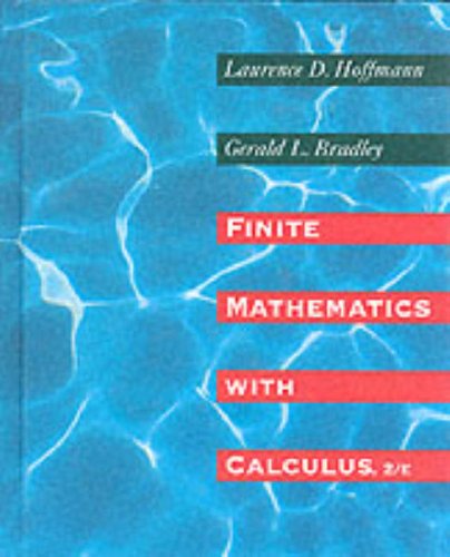 Book Finite Mathematics With Calculus free