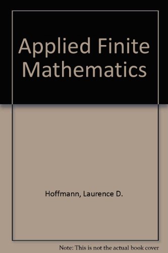 Book Applied Finite Mathematics free