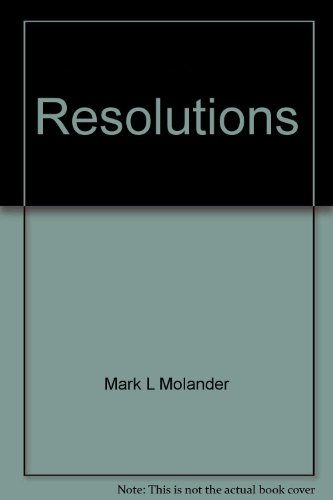 Book Resolutions: Practice In Logic & Syntax For Writers (college Custom Series) free