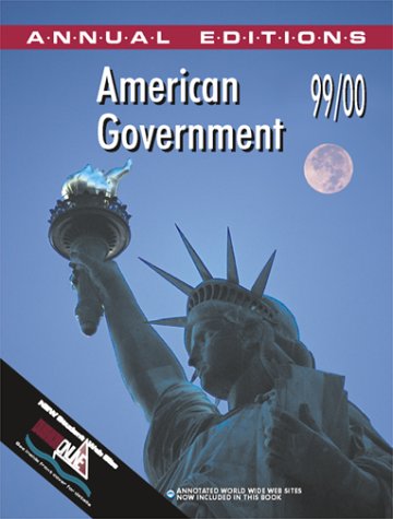 Book American Government 99/00 (Annual Editions: American Government) free