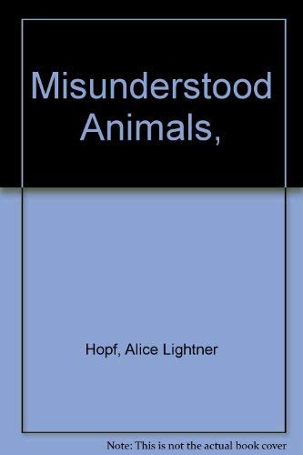 Book Misunderstood Animals, free