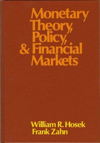 Book Monetary Theory, Policy, and Financial Markets free