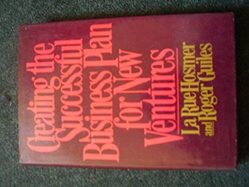 Book Creating The Successful Business Plan For New Ventures free