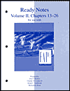 Book Ready Notes Volume Ii, Chapters 13-26 For Use With Fundamental Accounting Principles free