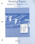Book Working Papers Volume 1 free