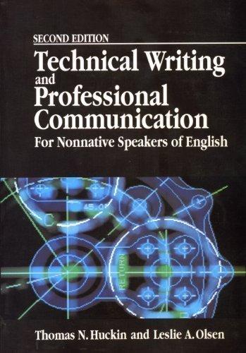 Book Technical Writing and Professional Communication: For Nonnative Speakers of English free