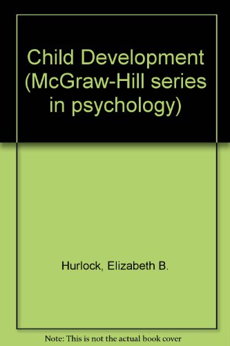 Book Child development (McGraw-Hill series in psychology) free