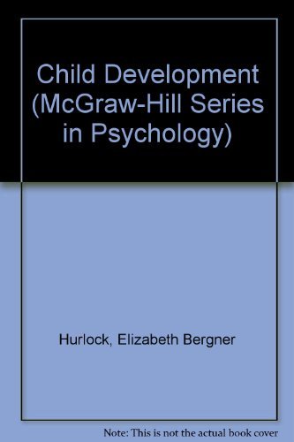 Book Child Development (McGraw-Hill series in psychology) free