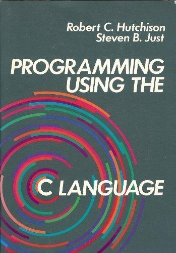 Book Programming Using The C Language (mcgraw-hill Computer Science Series) free