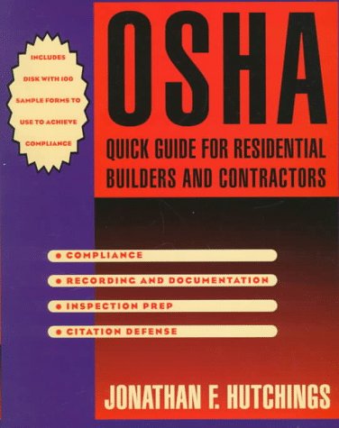Book Osha Quick Guide for Residential Builders and Contractors free