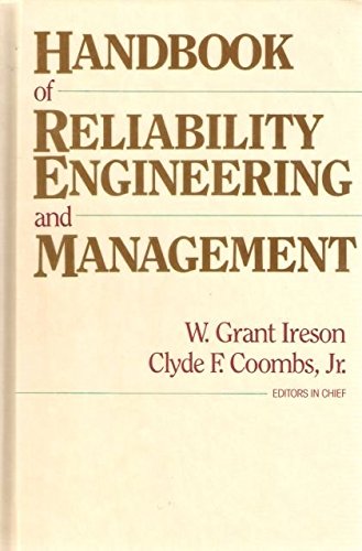 Book Handbook of Reliability Engineering and Management free
