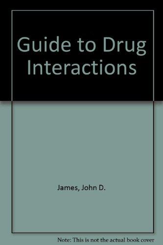 Book A Guide To Drug Interactions free