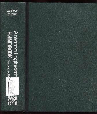 Book Antenna Engineering Handbook free