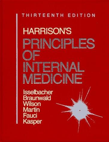 Book Harrison's Principles of Internal Medicine/1 Volume Edition/Full Edition Bk1&2 free