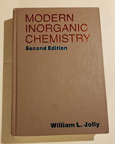 Book Modern Inorganic Chemistry free