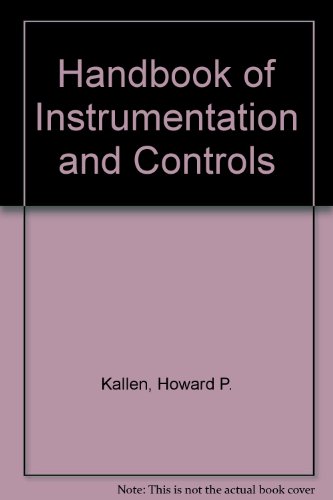 Book Handbook of Instrumentation and Controls free