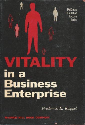 Book Vitality in a Business Enterprise (McKinsey Foundation Lectures) free