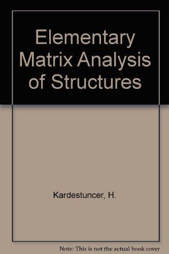 Book Elementary matrix analysis of structures free