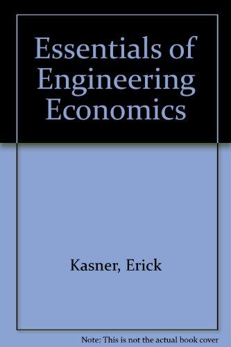 Book Essentials of Engineering Economics free