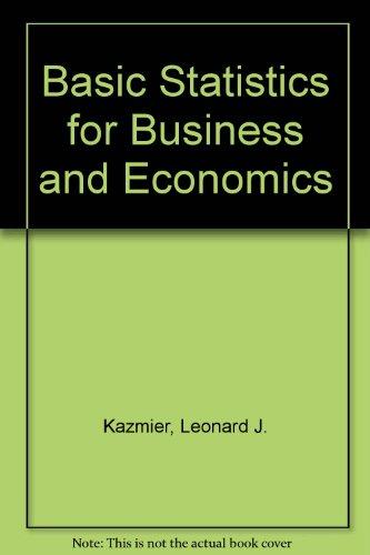 Book Basic Statistics for Business and Economics free