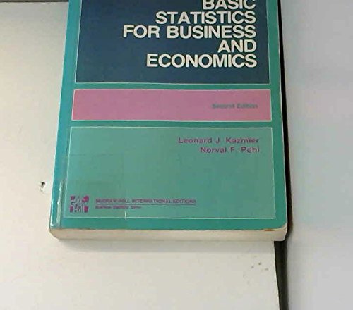 Book Basic Statistics for Business and Economics free