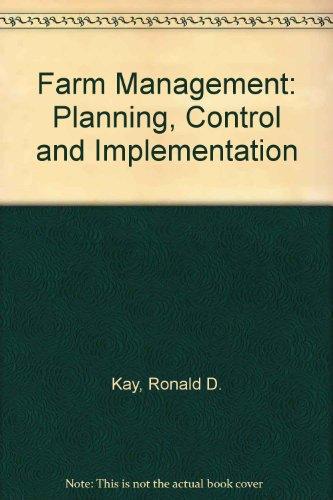 Book Farm Management: Planning, Control, And Implementation free