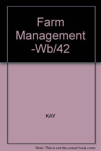 Book Farm Management: Planning, Control, and Implementation (Agricultural Sciences Publications) free