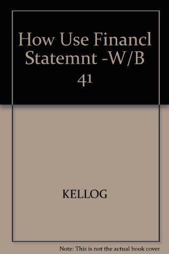 Book How To Use Financial Statements free