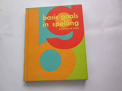 Book Basic Goals In Spelling, Level 2 (pupils Edition) free