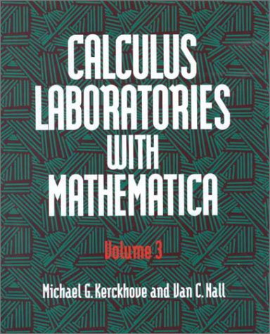 Book Calculus Laboratories With Mathematica free