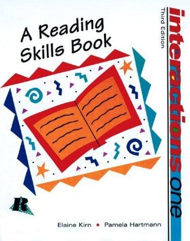 Book Interactions I: A Reading Skills Book free