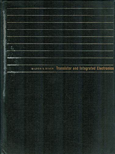 Book Transistor and Integrated Electronics free