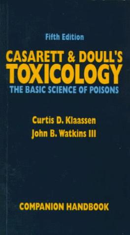 Book Casarett & Doull's Toxicology: The Basic Science of Poisons free