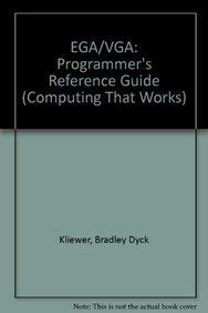 Book Ega/Vga: A Programmer's Reference Guide (Computing That Works) free