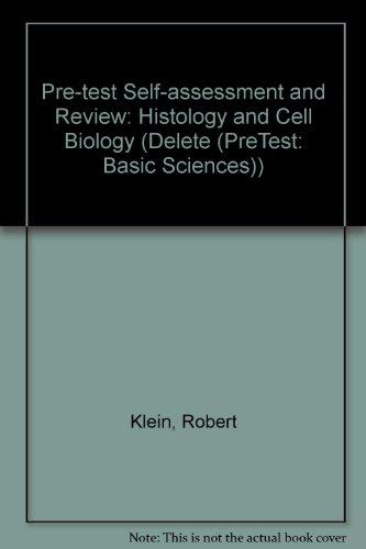 Book Histology And Cell Biology: Pretest Self-assessment And Review (pretest Series) free