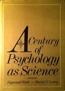 Book Century of Psychology As Science free