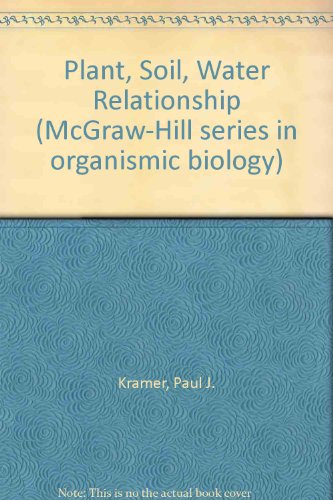 Book Plant and Soil Water Relationships free