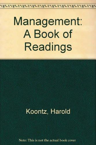 Book Management: A Book Of Readings (mcgraw-hill Electrical And Electronic Engineering Series) free