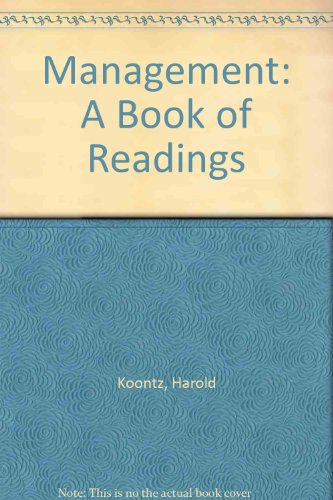Book Management, A Book Of Readings (mcgraw Hill Series In Management) free