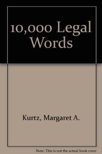 Book 10,000 Legal Words free