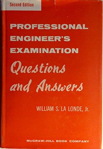 Book Professional Engineer's Examination Questions and Answers free