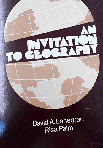 Book An Invitation To Geography (geography Series) free