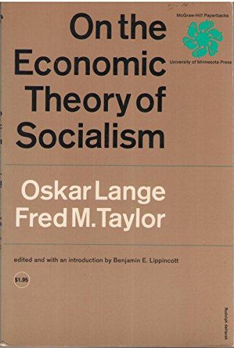 Book On the Economic Theory of Socialism free