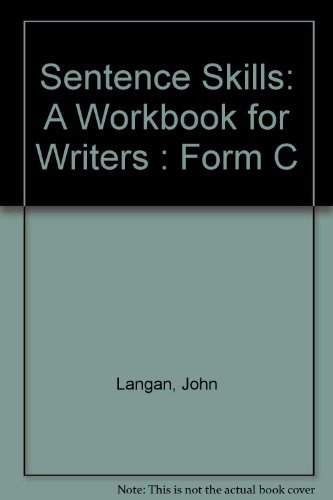 Book Sentence Skills: A Workbook for Writers : Form C free