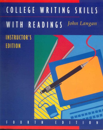 Book College Writing Skills With Readings free