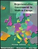 Book Representative Government in Modern Europe free