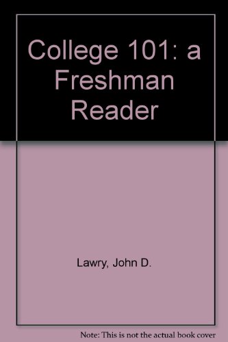 Book College 101: A Freshman Reader free