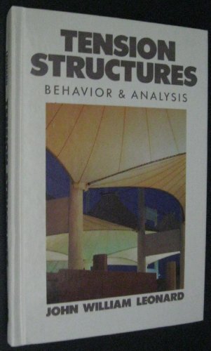 Book Tension Structures: Behavior and Analysis free