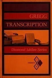 Book Gregg Transcription (Diamond jubilee series) free